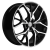 Khomen KHW2012 8x20 5*108 Et:43 Dia:60,1 Black-FP