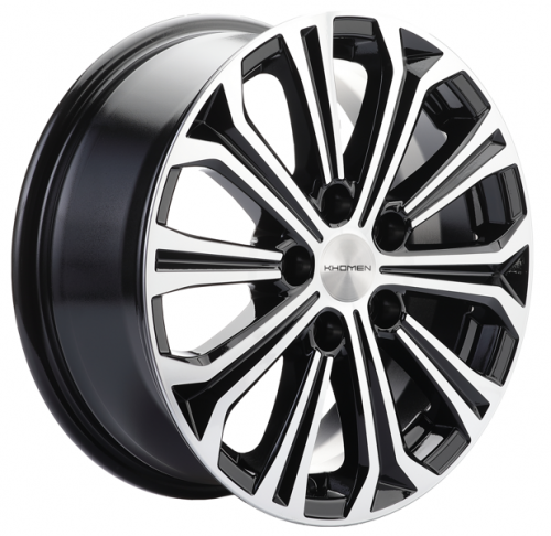 Khomen 1610 6,5x16 5*114,3 Et:46 Dia:67,1 BLACK-FP