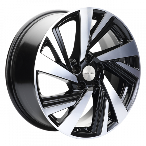 Khomen 1801 7,5x18 5*114,3 Et:50 Dia:67,1 Black-FP