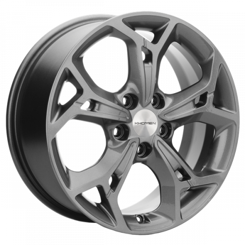 Khomen 1702 7x17 5*114,3 Et:37 Dia:66,6 Gray