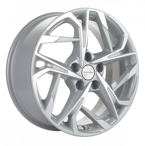 Khomen 1716 7x17 5*114,3 Et:45 Dia:66,1 F-Silver-FP