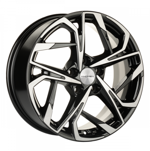 Khomen 1716 7x17 5*114,3 Et:40 Dia:57,1 Black-FP