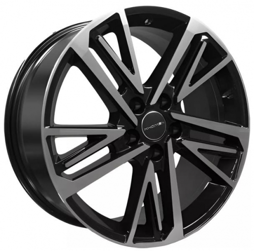 Khomen KHW1815 8x18 5*112 Et:39 Dia:66,6 Black-FP Khomen KHW1815 8x18 5*112 Et:39 Dia:66,6 Black-FP