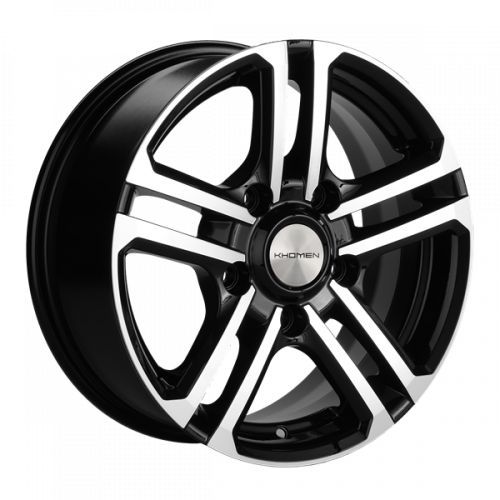Khomen 1602 6,5x16 5*139,7 Et:40 Dia:98 Black-FP Khomen 1602 6,5x16 5*139,7 Et:40 Dia:98 Black-FP