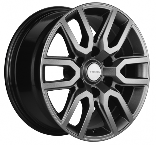 Khomen 1723 8x17 6*139,7 Et:25 Dia:106,1 Gray