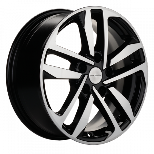 Khomen 1612 6,5x16 5*114,3 Et:45 Dia:60,1 Black-FP