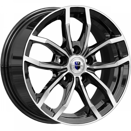 K&K Фрост 6,5x15 5*108 Et:50 Dia:63,3 алмаз чёрный