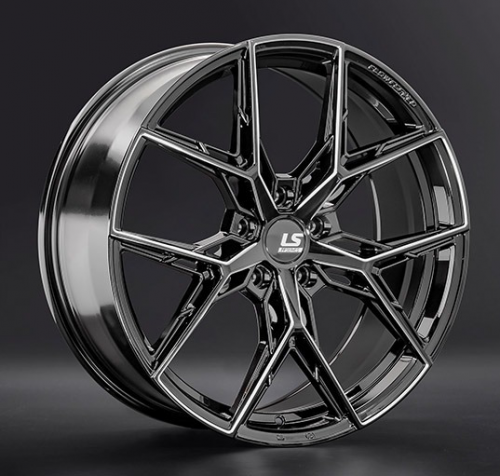 LS wheels FlowForming RC82 8,5x20 5*114,3 Et:30 Dia:60,1 BK+SSF