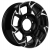 Khomen 1505 5,5x15 5*139,7 Et:5 Dia:98 Black-FP